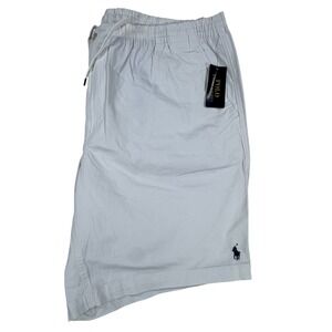 Polo Ralph Lauren Mens White Stretch Classic Fit Shorts XLT New With Tags